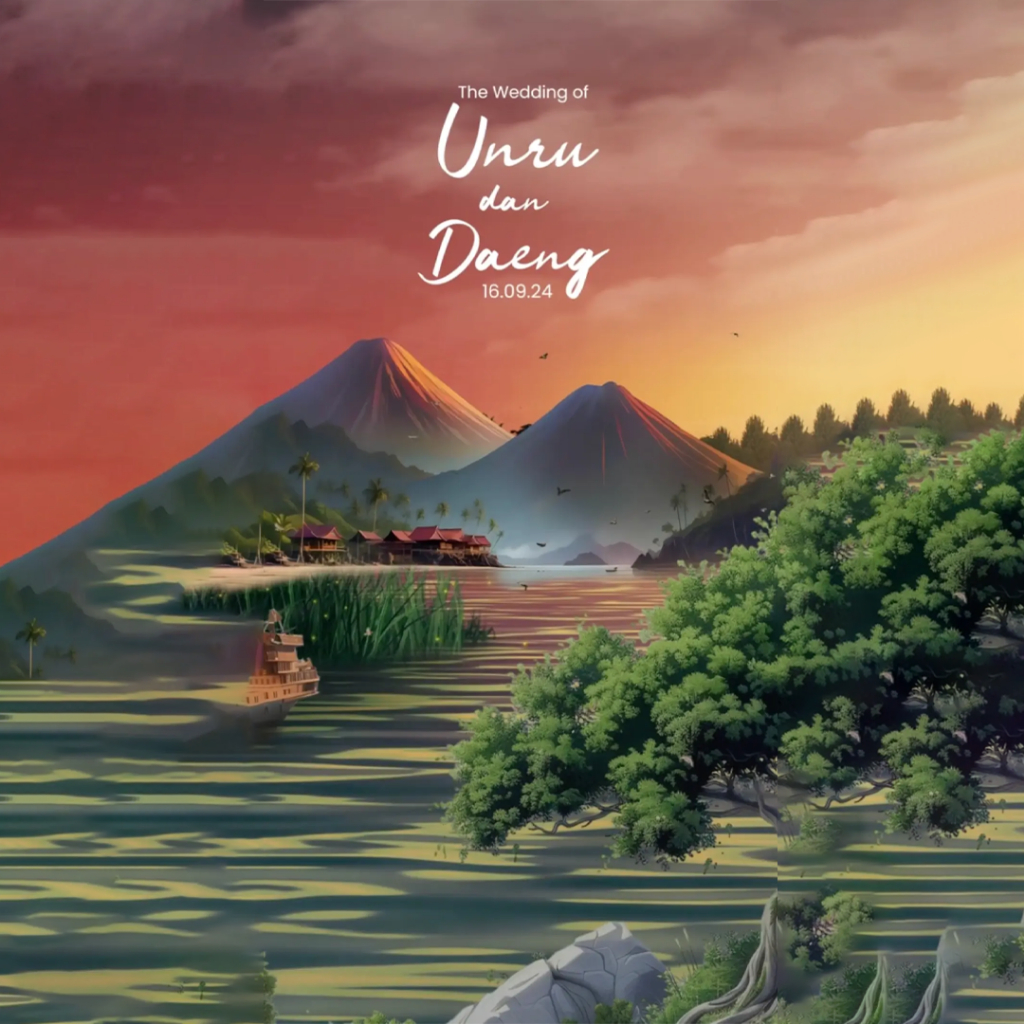 Undangan Digital Wedding 3D Video