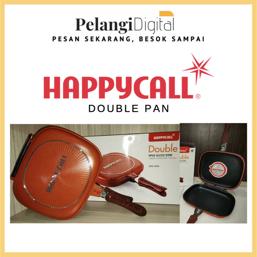 HAPPYCALL Double Pan - Original Panci Masak