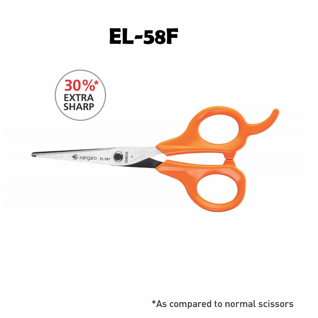 

[1 PCS] Gunting Kertas Gunting Kain 5 inch 14.8 cm / Scissors 148mm 5" EL 58 F Kangaro