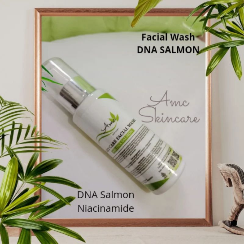 DNA SALMON FACEWASH with NIACINAMIDE COLLAGEN  AmC Skincare