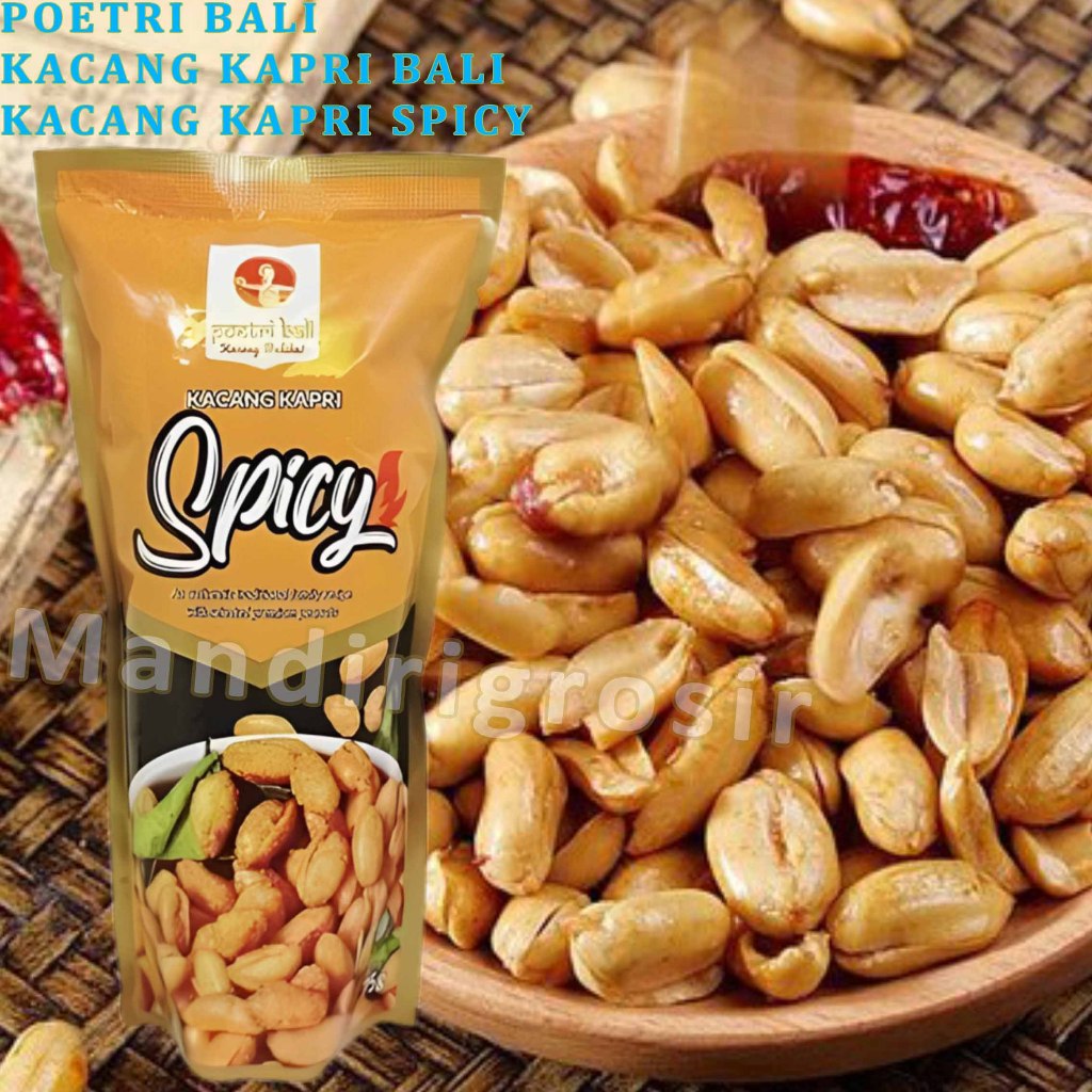 

Kacang Kapri Bali * Poetri Bali * Kacang Kapri Rasa Spicy * 75gr