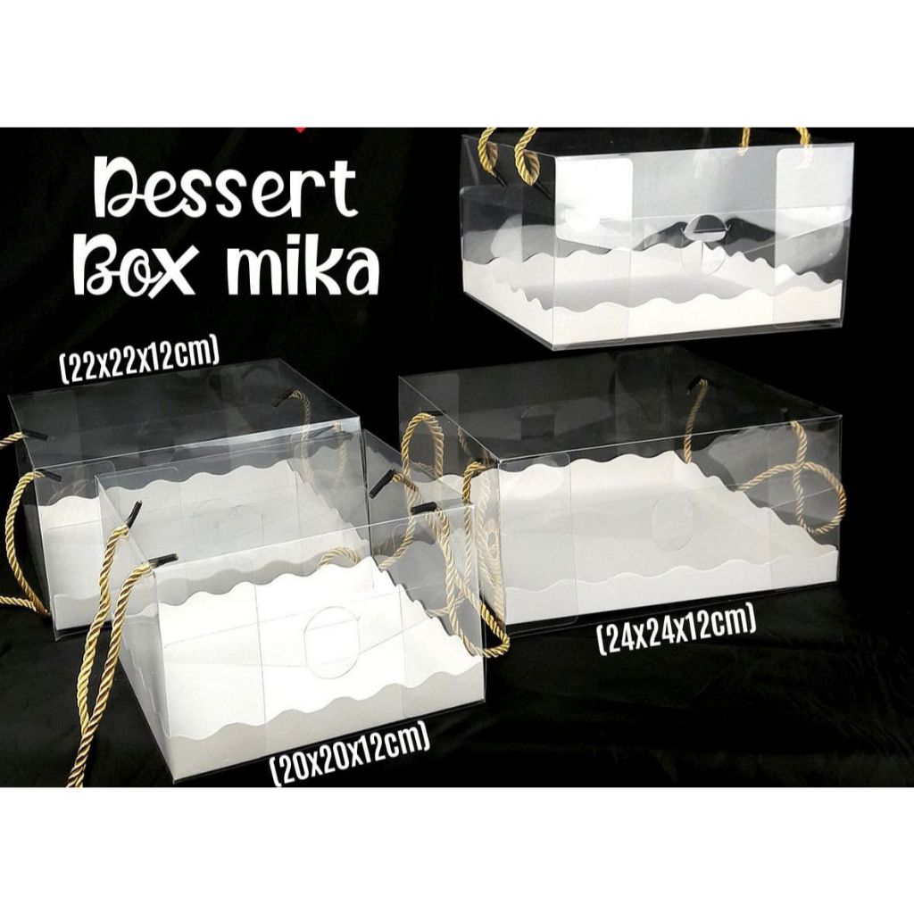 kotak Kue Cake Mika / Mika box /kotak mika /kotak cake