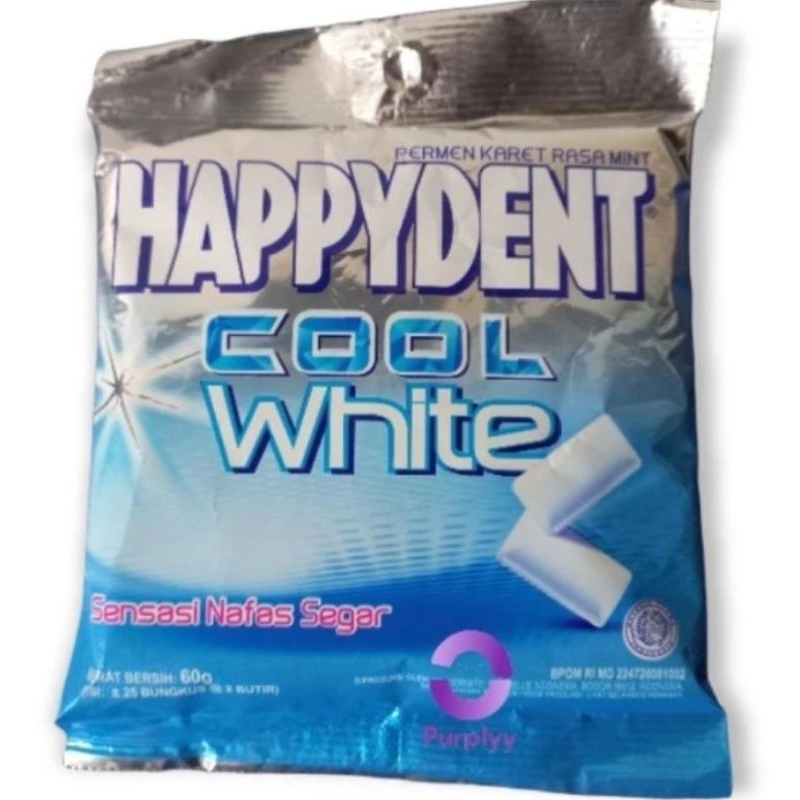 

Permen Happydent Cool White 70 Gram