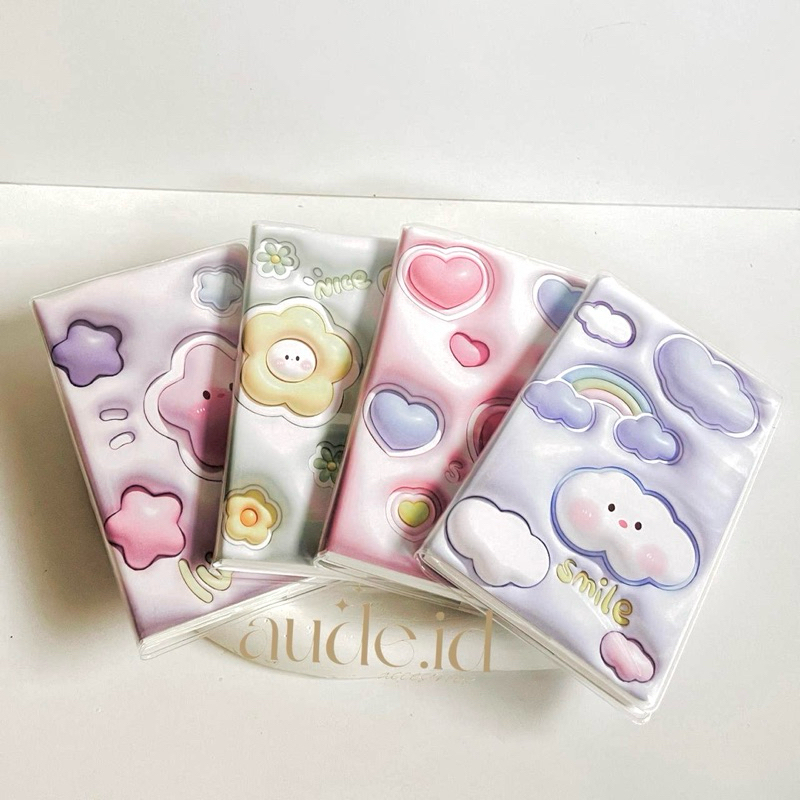

AUDE - Notebook 3D Cloud Character | Notebook Kecil | Notebook Karakter | Notesbook | Notebook 3D
