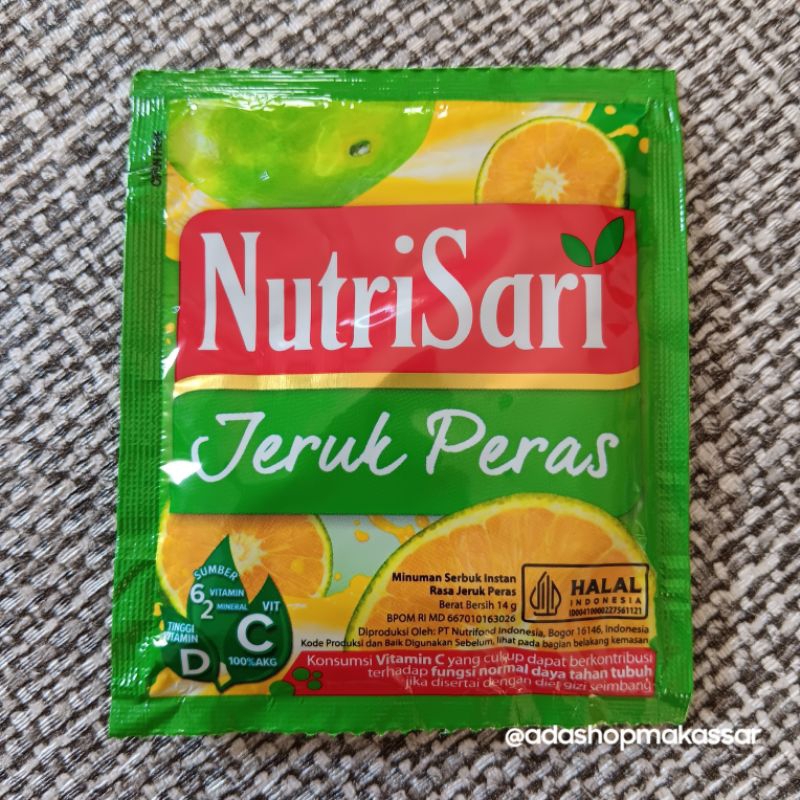 

Nutrisari Jeruk Peras