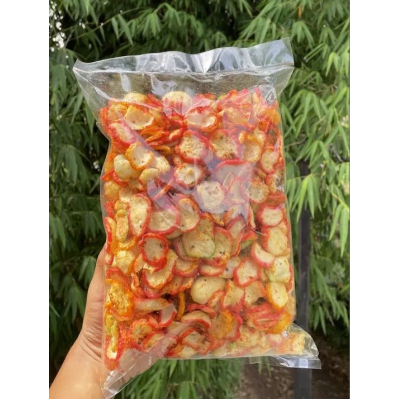 

Kerupuk Seblak kencur PEDAS KRIUK per 500 gram dan 1 kg