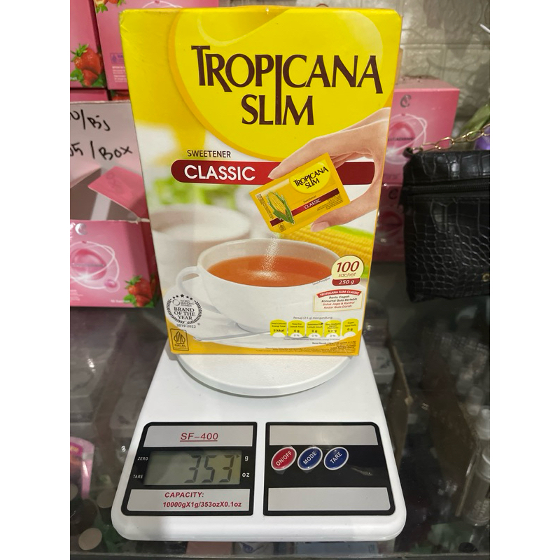 

TROPICANA SLIM SWEETENER CLASSIC 100 sachet