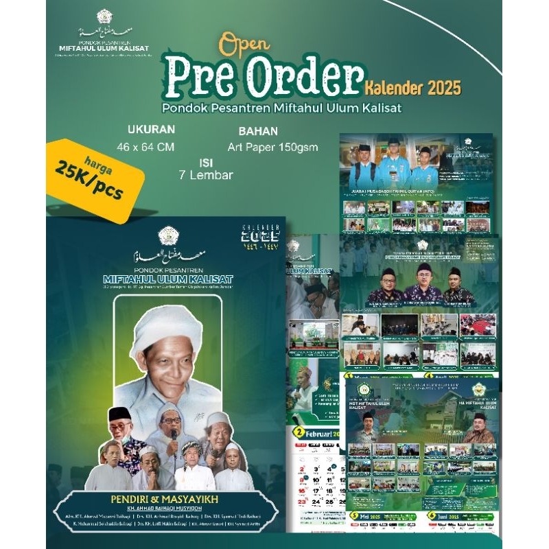 

Kalender 2025 PP. Miftahul Ulum Kalisat