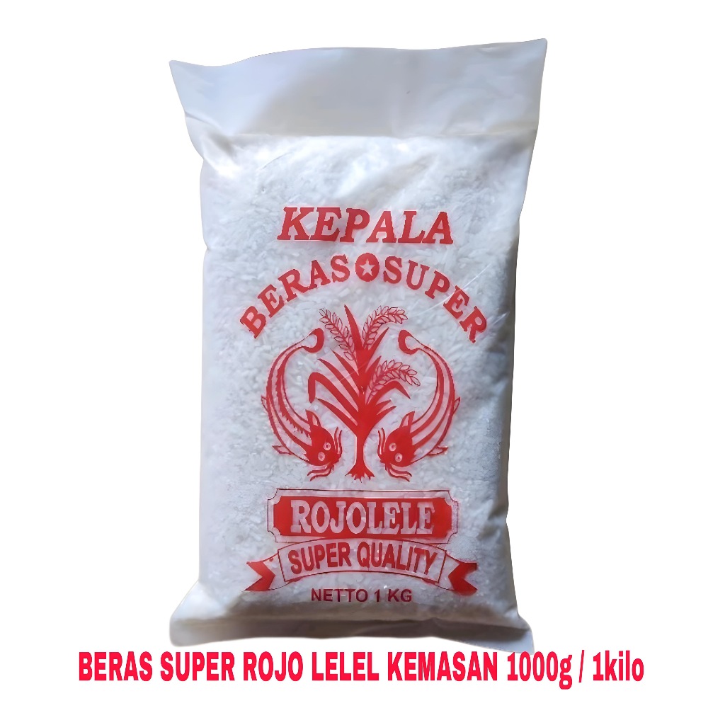 

Beras Rojo Lele Super Qualiy Kemasan 1kilo/1000gram