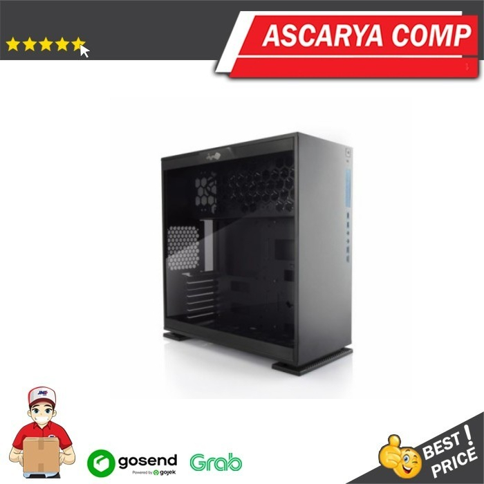 InWin 303 BLACK - ATX Tempered Glass / Casing Gaming - Hitam