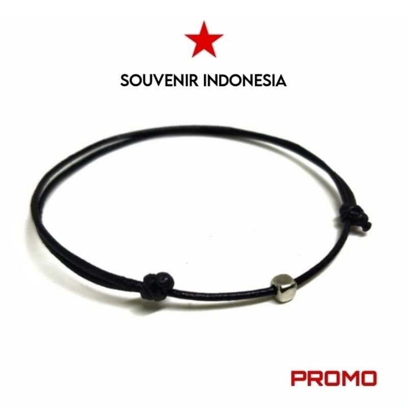 GELANG TALI SIMPLE GELANG HITAM GELANG COCOK COUPLE GELANG COUPLE