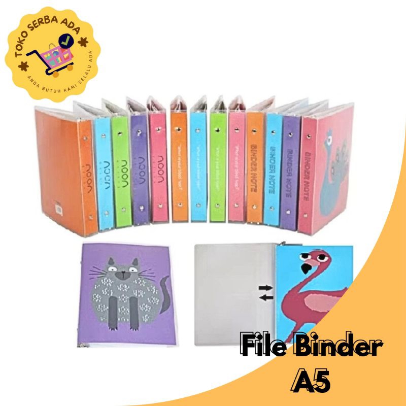 

Binder File Note A5 - Map Binder Kuliah - Map Binder Campus - Binder File Note Murah