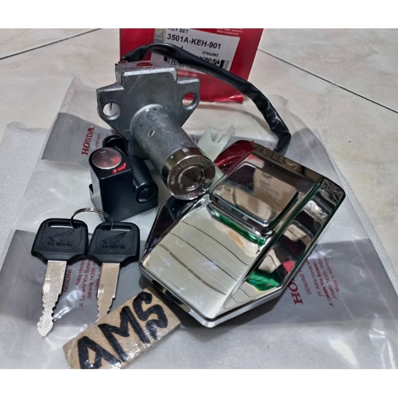 KUNCI KONTAK GL PRO GL MAX NEOTECH LENGKAP PLUS TUTUP TANGKI ASLI ORIGINAL