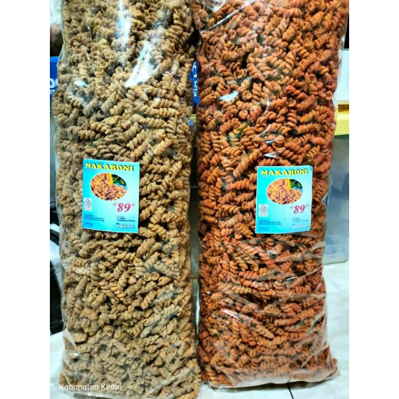 

Makaroni Spiral 2 Rasa Balado Jagung Manis Snack Curah Murah