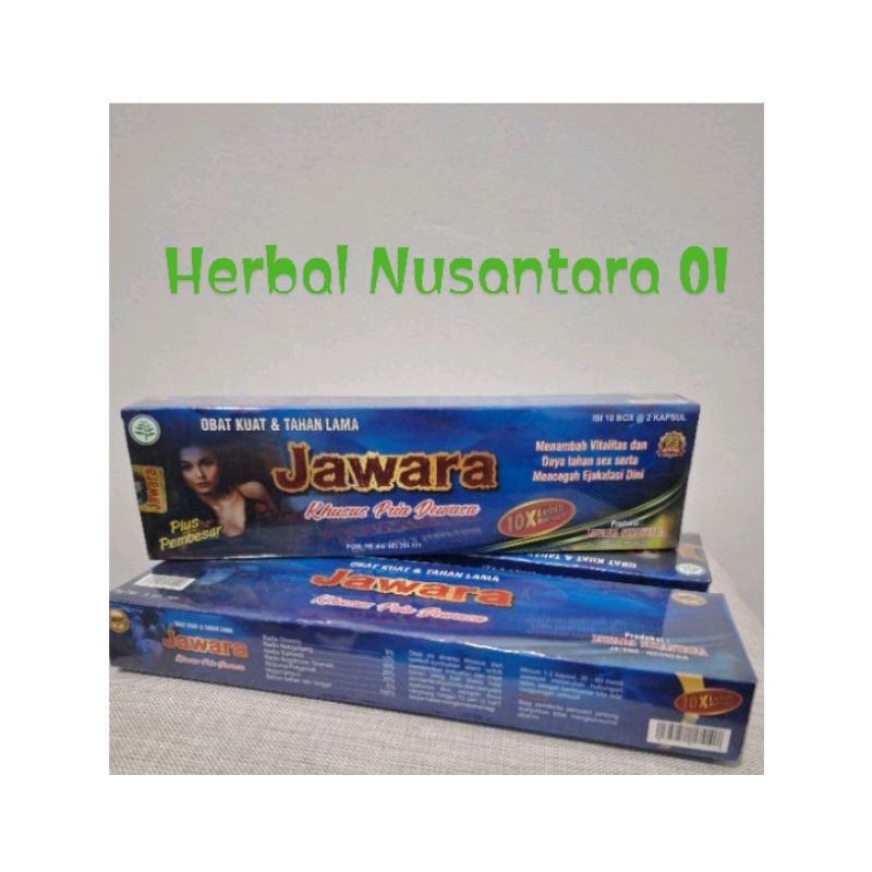 JAWARA KAPSUL ORIGINAL 100%