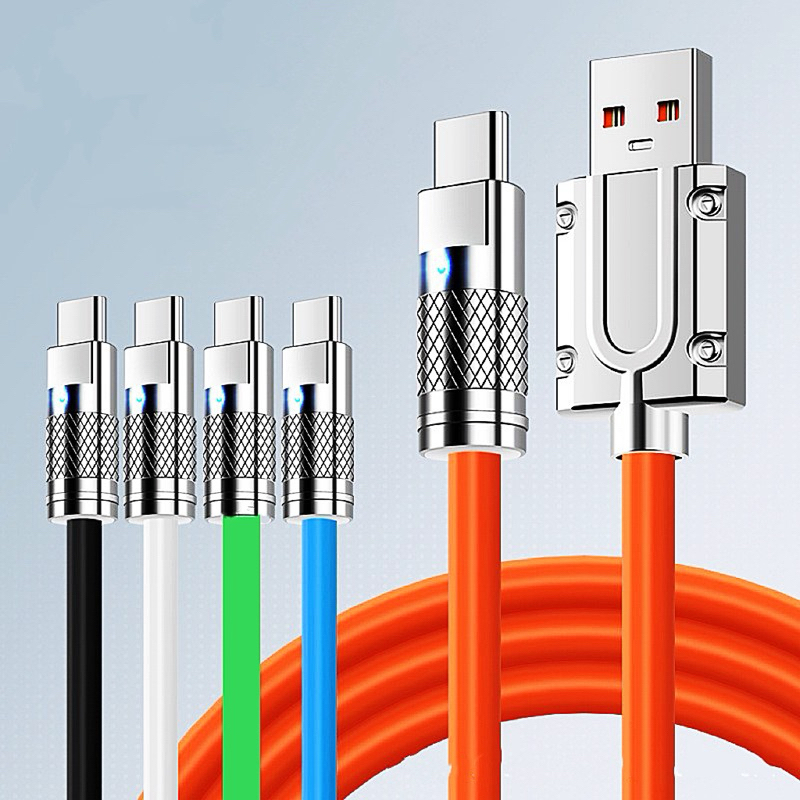 Kabel Data Fast Charging USB Micro/USB Type c/ USB Lightning/USB type c TO lightning/USB type c TO t