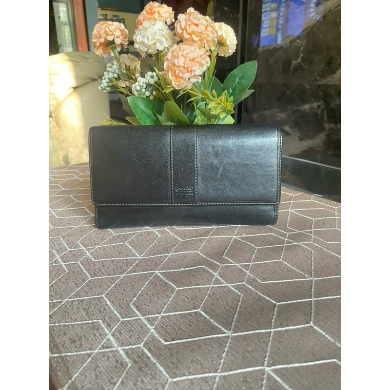 Dompet panjang vintage Coach original