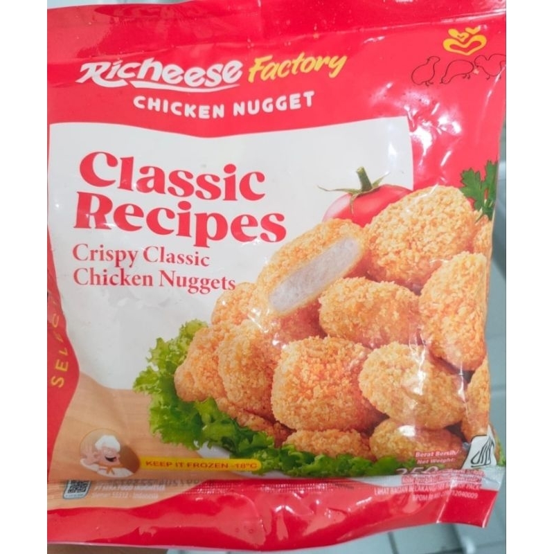 

Richeese factory nugget classic 250 gr