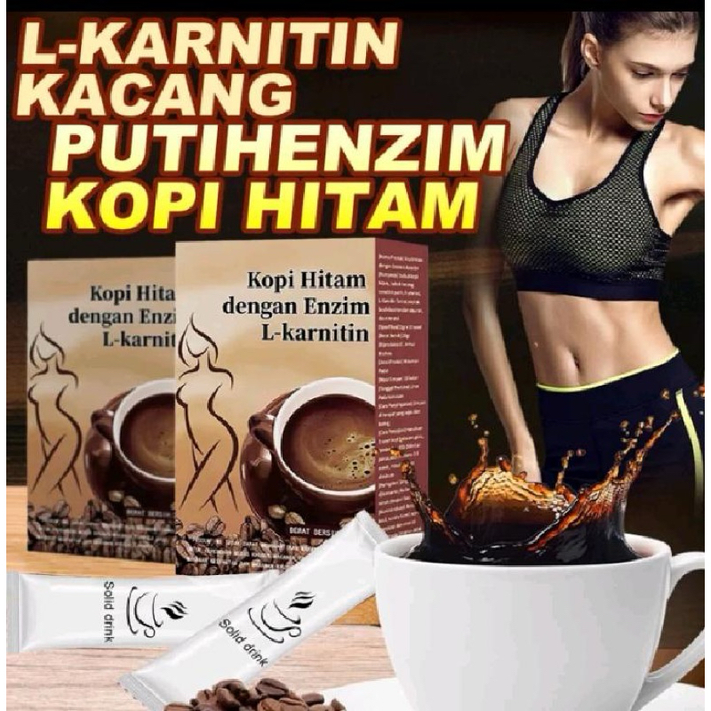 

KOPI HITAM KOPI PELANGSING BADAN DIET KOPI L-KARNITIN [ ISI 10 SACHET]