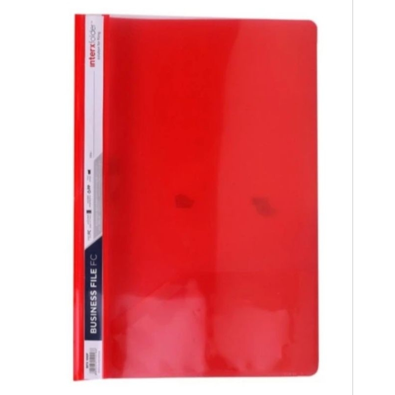 

InterX Business File / Map Plastik Snel Folio (F4)