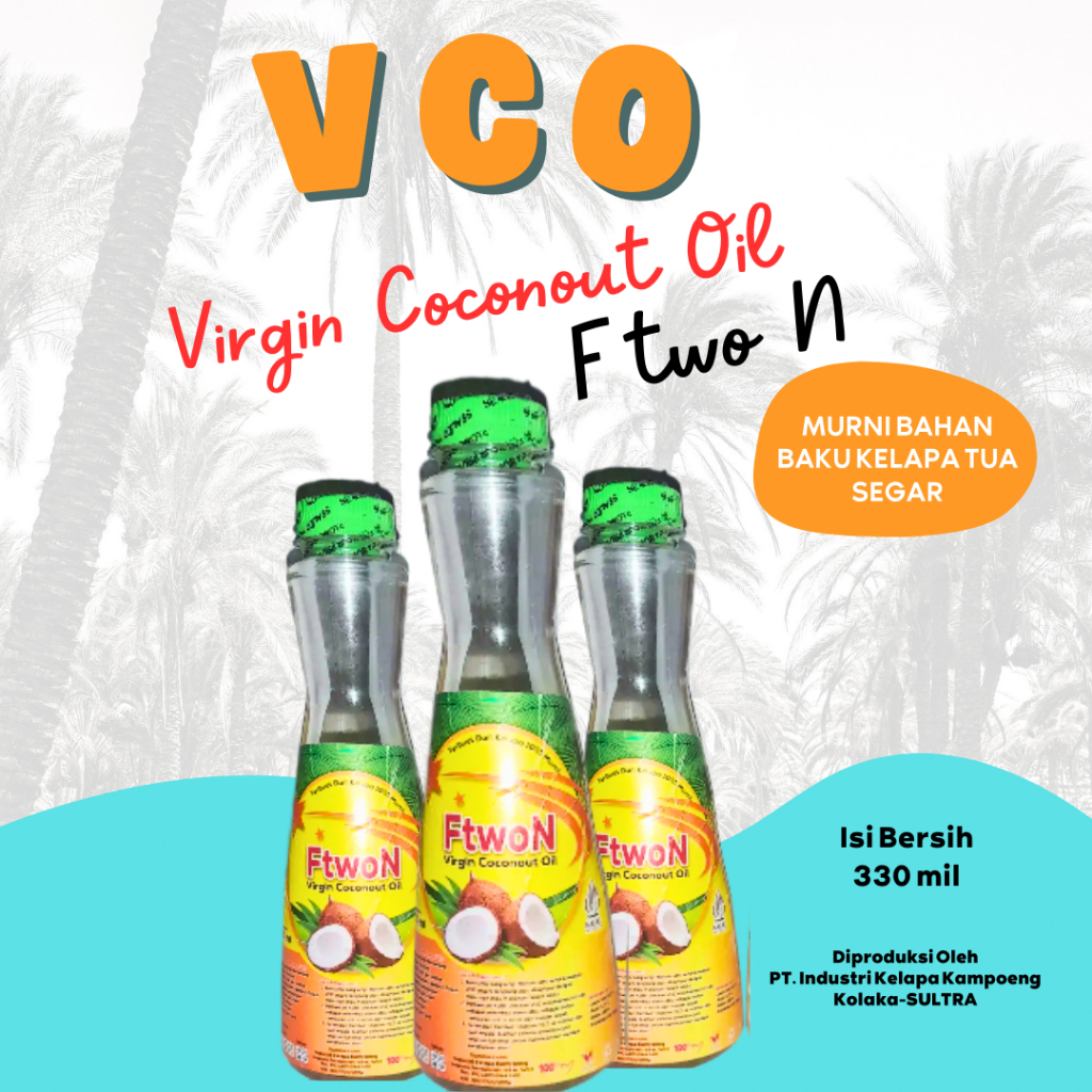 

VCO 330ml Murni Kelapa Proses Pemurnian Alami
