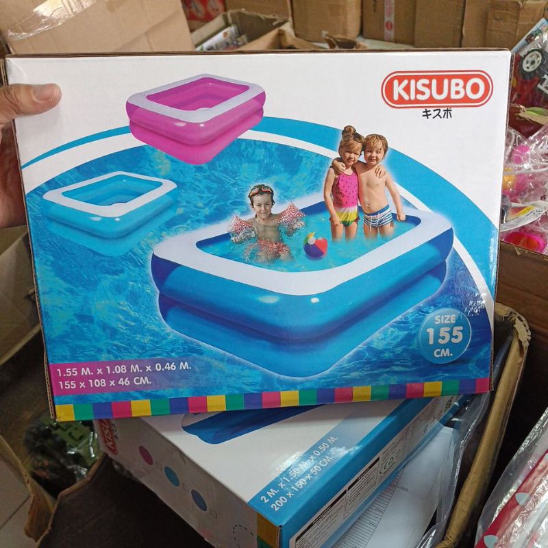 kolam Renang Karet Kolam Renang Anak KISUBO UKURAN 155CM KSB155