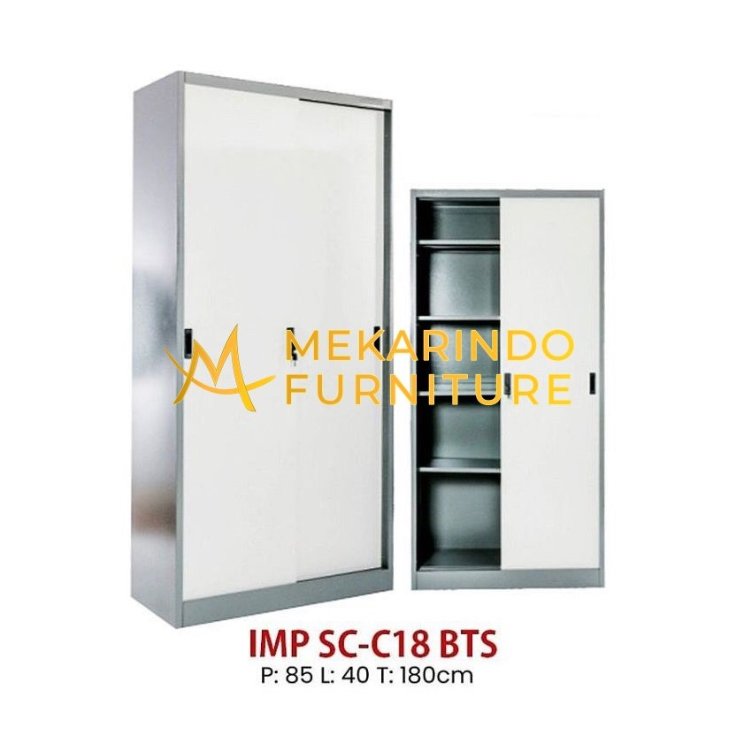Lemari Arsip Besi 2PT SC C18 BTS