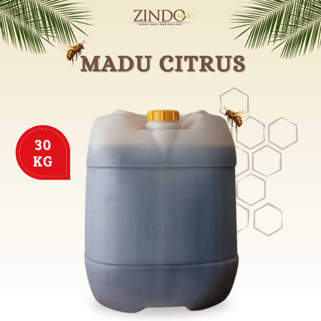 

MADU CITRUS 30KG MURNI ASLI KEMASAN GALON / PURE RAW HONEY