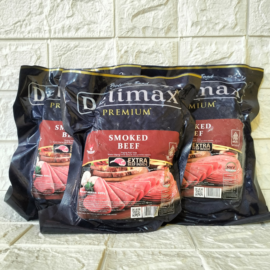 

Delimax Smoked Beef Daging Sapi Asap 500gr