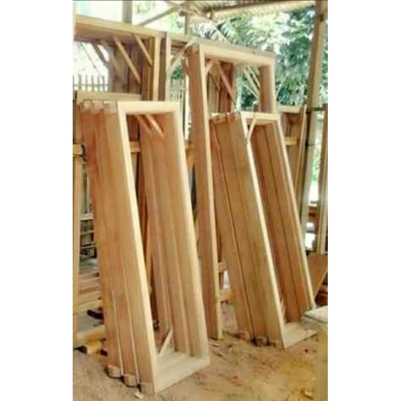 kusen cendela kayu jati asli sudah kering ( jati tua) Sudah DIRAKIT