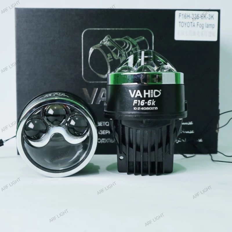 BILED FOGLAMP VAHID F15 / F16 TRIPEL LASER BLUE LENS 3 INCI ORIGINAL VAHID