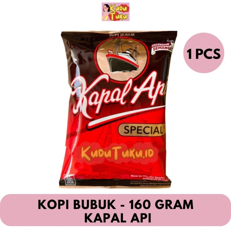 

1 PCS - KAPAL API KOPI BUBUK SPESIAL 150 g