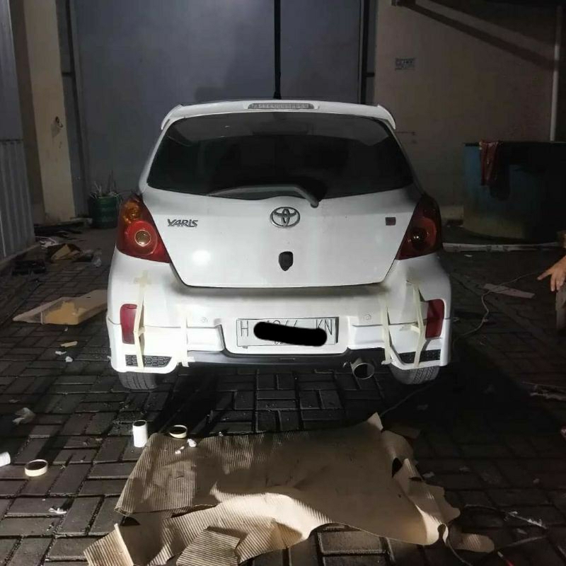 bodykit yaris trd bakpao 2012