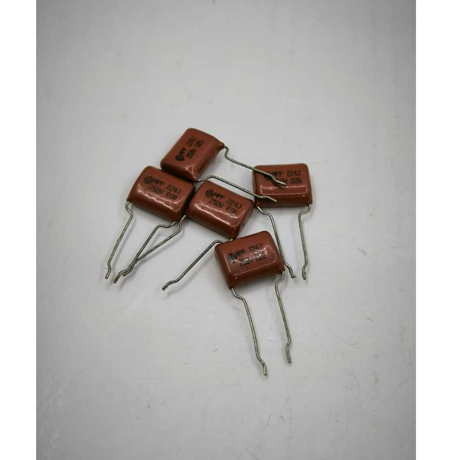 CAPASITOR MILAR 224J 250V / KAPASITOR MILAR 224J 250V  / MILAR 224J 250V