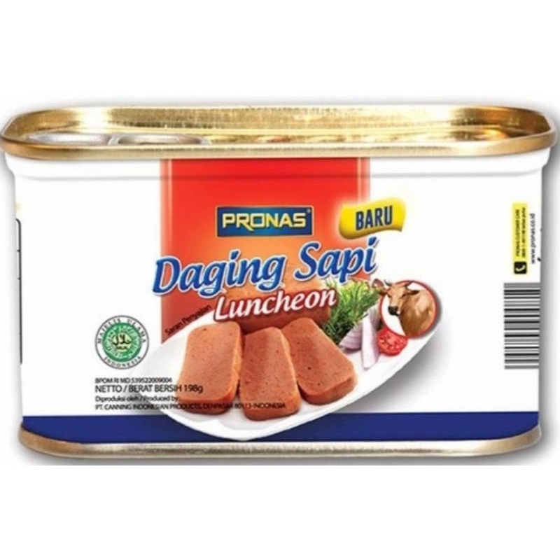 

Pronas Beef Luncheon 198g Exp date : 19/04/2025