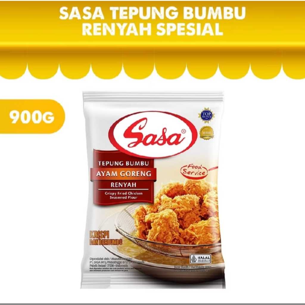 

Sasa Tepung Bumbu Renyah Spesial 900 gr