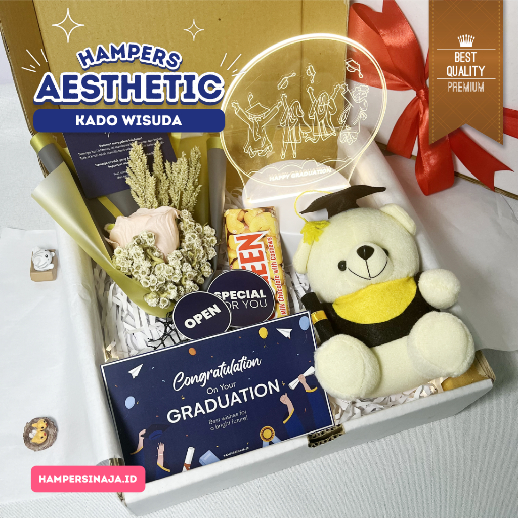 HADIAH WISUDA / KADO WISUDA / HAMPERS WISUDA / HAMPERS GRADUATION / GIFT BOX WISUDA / KADO SIDANG