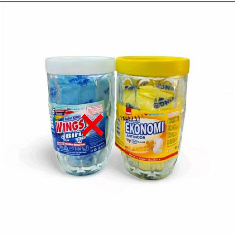 EKONOMI SABUN COLEK FREE GELAS/ EKONOMI SABUN COLEK/ WINGS SABUN COLEK FREE GELAS