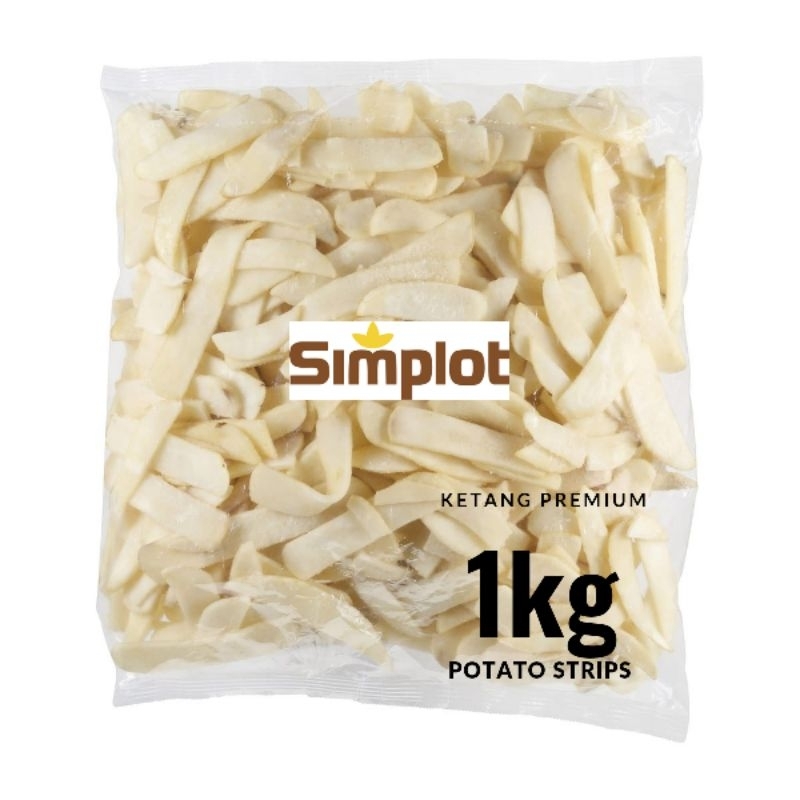 

Kentang goreng Simplot Potato Strips Promo!!! Ukuran 1kg