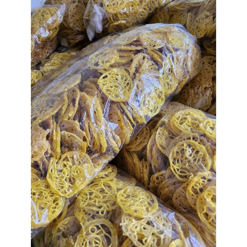 

Kerupuk Mie Kuning Kecil (Ciplok) 1kg