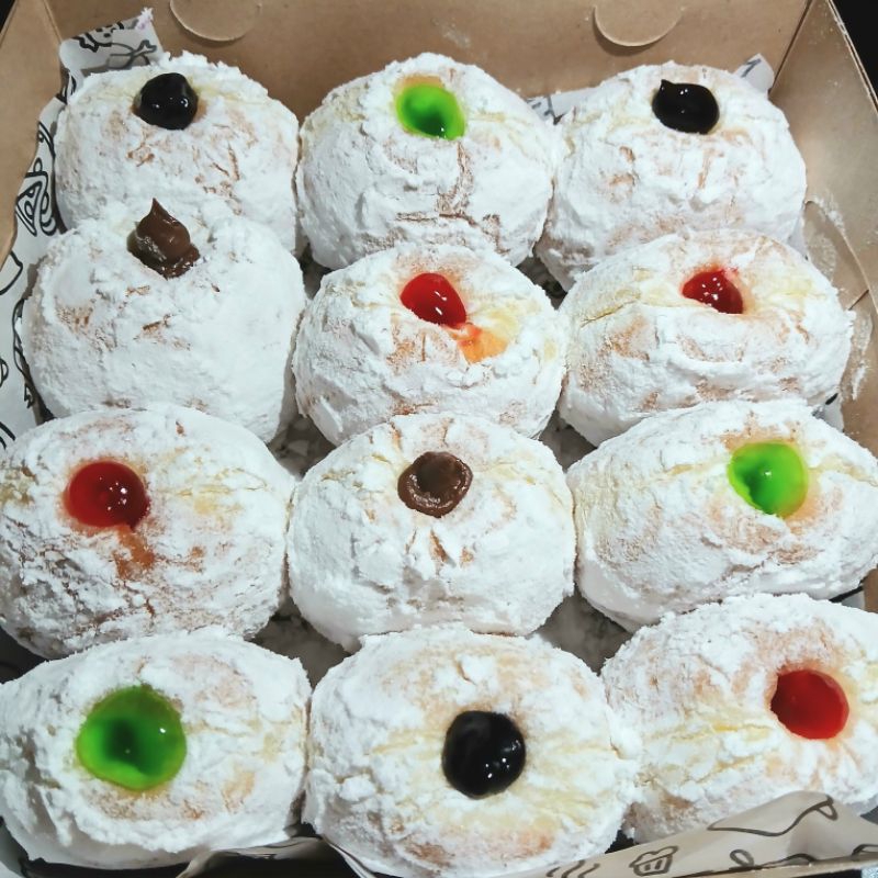 

Bomboloni Mix Coklat Strawberry Blueberry Melon