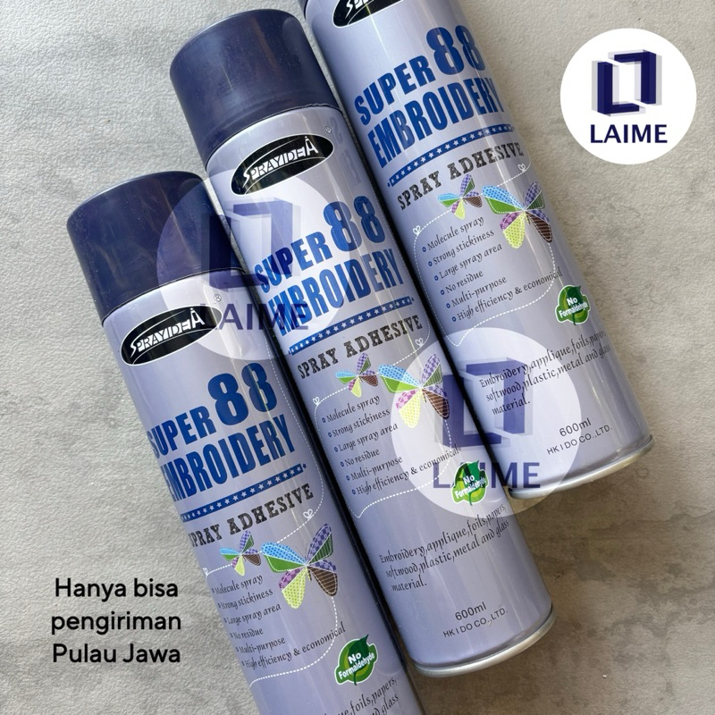 Super 88 Embroidery Spray Lem Semprot Kain