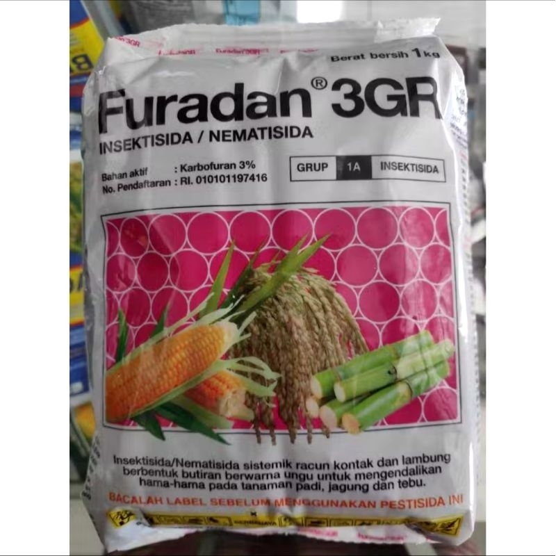 Furadan 3GR 1kg Insektisida Furadan Nematisida Furadan Pembasmi Hama Pestisida Furadan