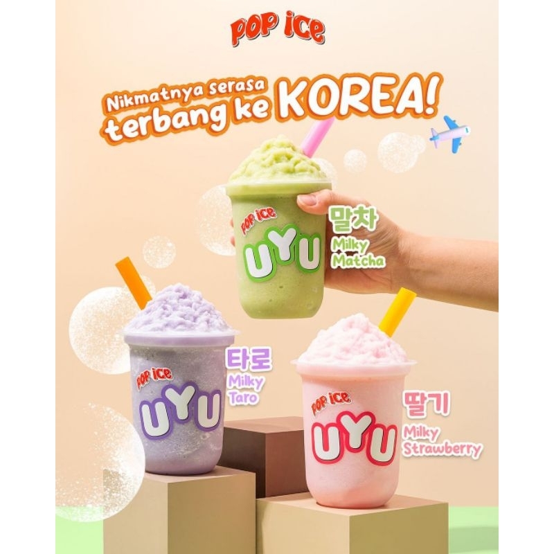 

pop ice uyu sachet 10 sachet promo