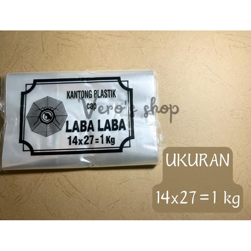 Plastik Bening Laba laba 1 kg
