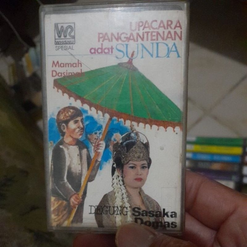 kaset pita upacara pengantenan adat sunda (K165)