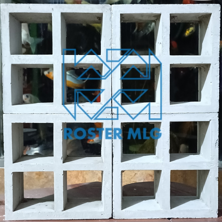 ROSTER MOTIF DADU/ ROSTER MALANG / ROSTER BETON / ROSTER MINIMALIS