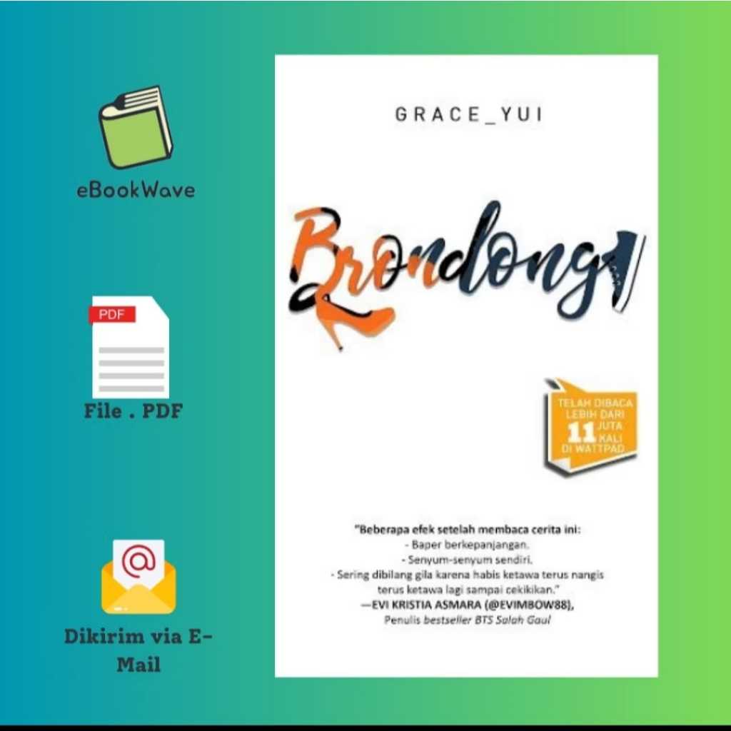 

Brondong by Grace Yui Book BEST SELLER (Bahasa Indonesia)