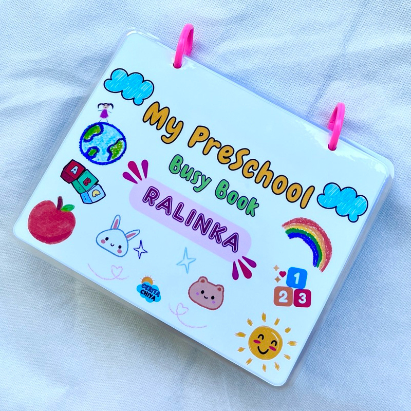 CERITA CHIYA - PRESCHOOL BUSY BOOK CUSTOM