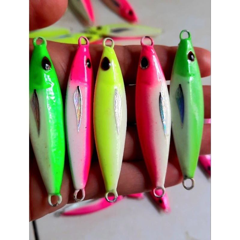 metal jig koika 20 - 30 gram glow in the dark